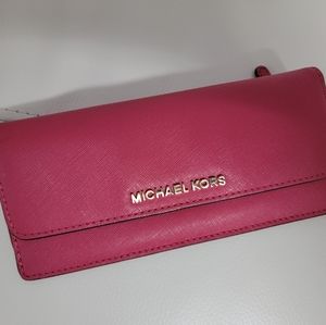 Michael Kors pink wallet